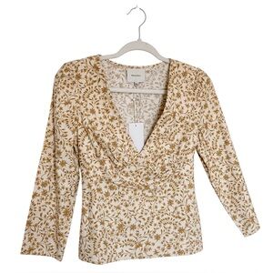 NEW Reformation Marisa Tie Back Top Hermes